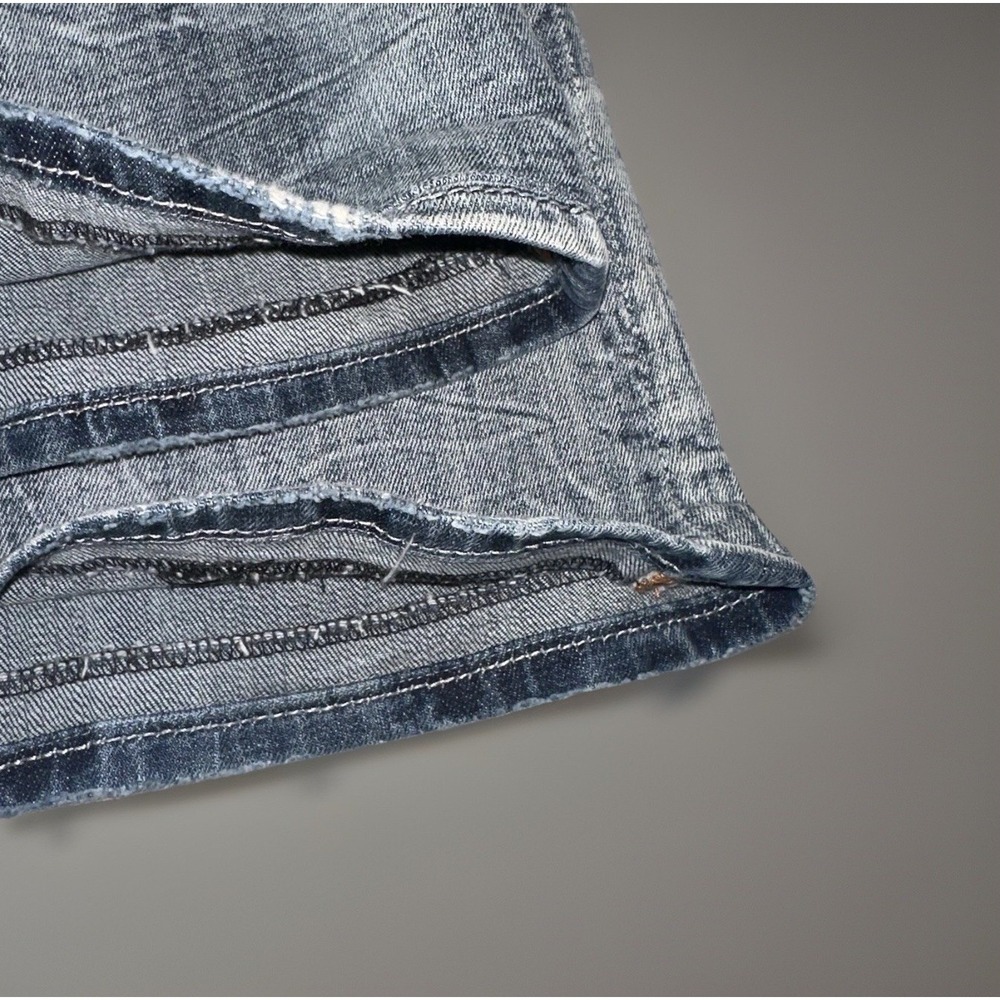 Rock Revival Low Rise Y2K Jeans Size 26 (fits 28x28.5) Betty Boot Rhinestones - Picture 9 of 12